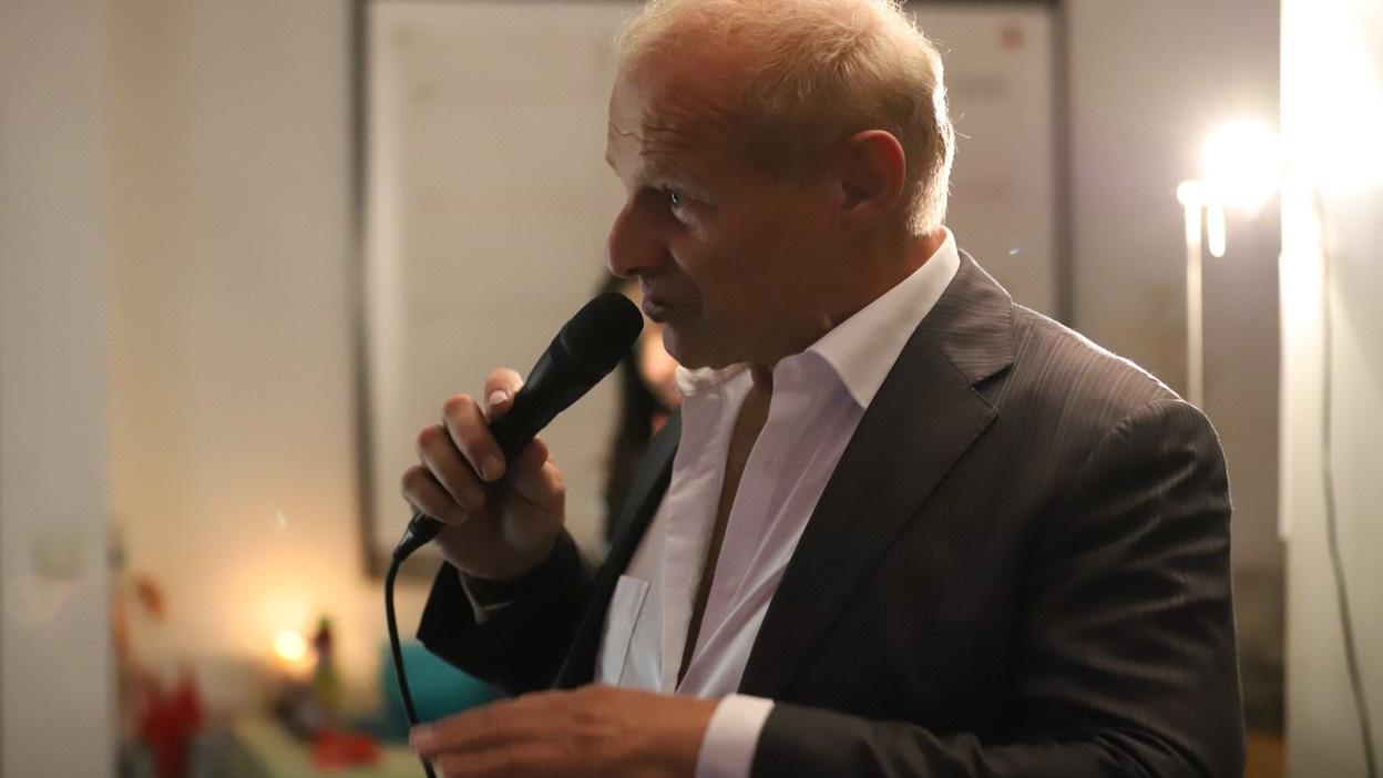 Herbert Krauleidis bei Workshop