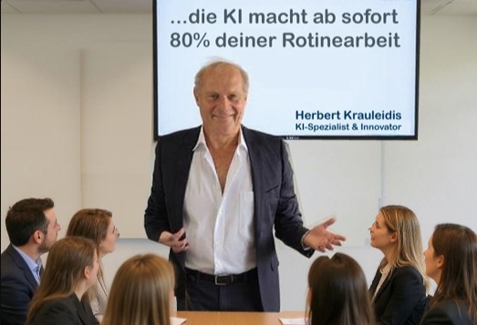 Herbert Krauleidis bei Konferenz